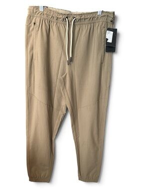 Motion City Tech Jogger Pants Deep Khaki Mens Size Medium NWT